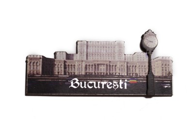 Magnet relief Palatul Parlamentului lemn Magnet relief Palatul Parlamentului lemn